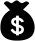 Image Price Setter Money Bag Icon.