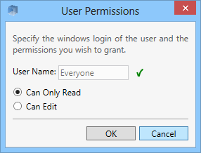 Image of a User Permissions Editor